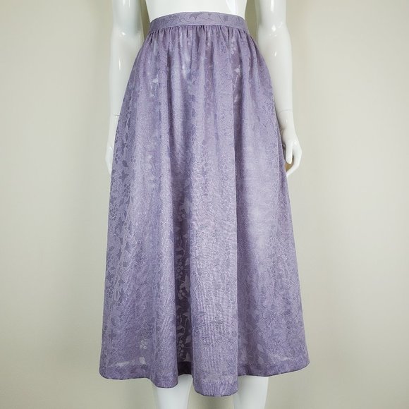 Vintage Dresses & Skirts - SOLD Vintage 70's Purple Skirt